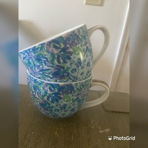 Lilly Pulitzer Ceramic Mug Set